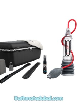 Bathmate Hydromax X30 Xtreme full penis pump kit with accessories and storage case UAE