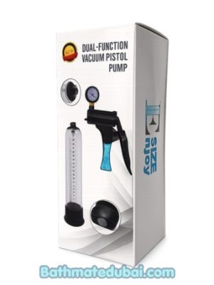 Dual Function Vacuum Pistol Penis Pump packaging box UAE
